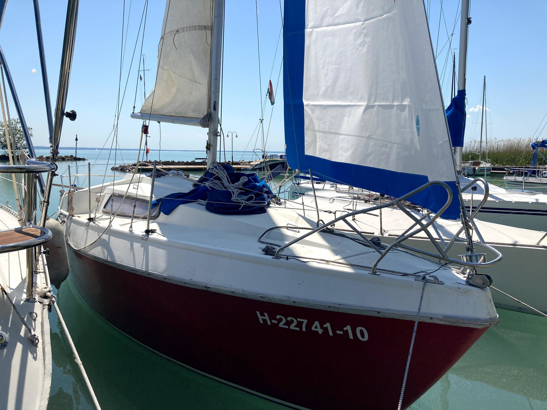 vitorlazas Balaton 24 Hydra